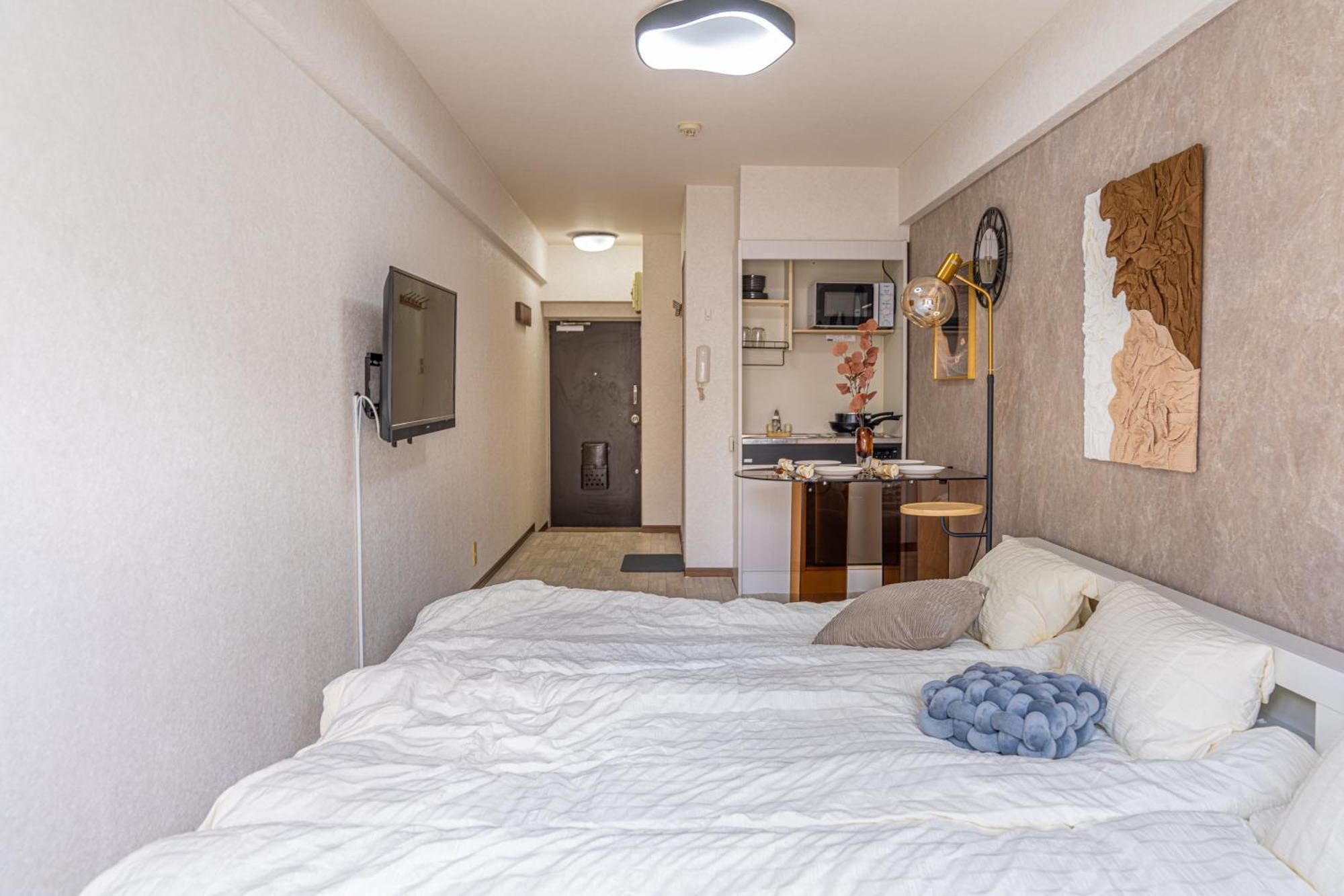 Appart hôtel G57新宿最中心 東新宿站5分-shinjuku Center 5 Mins To Station, Max 4 直达新宿 涉谷 表参道 池袋 上野 代代木 银座 原宿